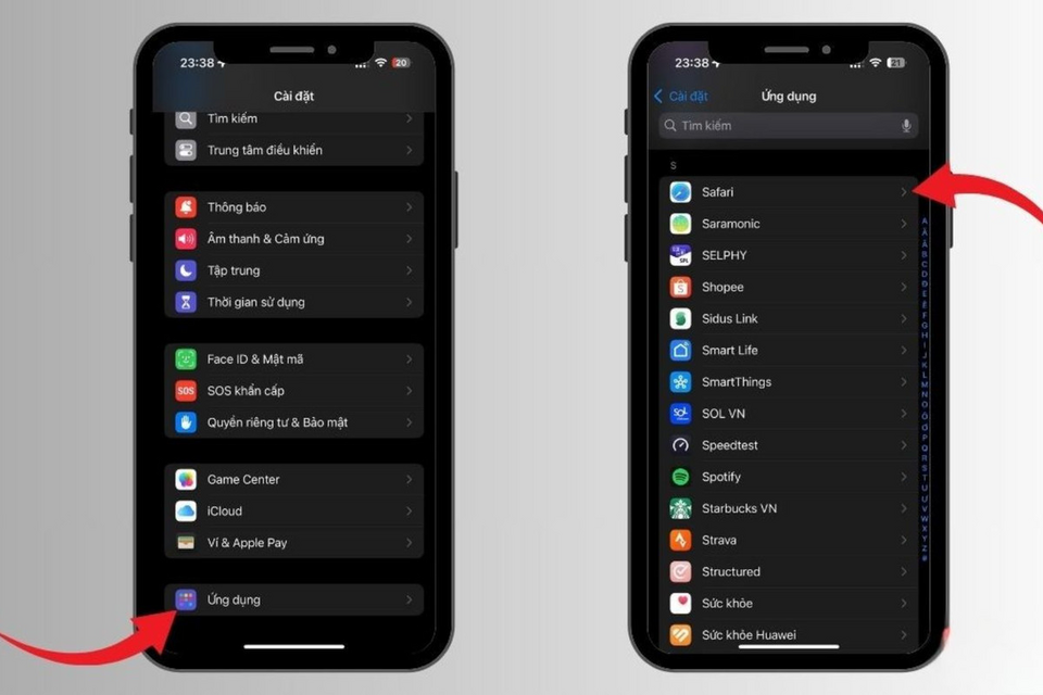 Cách xóa cache trên Safari iPhone/ iPad