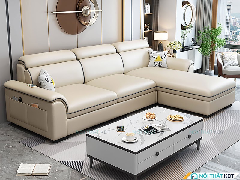 noi-that-kdt-4 Trang trí bằng cây xanh và phụ kiện nhỏ giúp không gian phòng khách thêm phần sinh động và ấm cúng